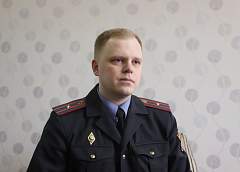 В работе – по призванию. Майор милиции Сергей Толочко обеспечивает порядок на участке и помогает людям в трудных ситуациях