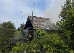 В Зельвенском районе в пожаре погиб пенсионер