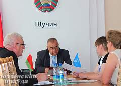 Зампредседателя облисполкома Владимир Дешко провел прием граждан в Щучине