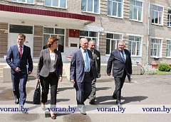 С рабочим визитом на Вороновщине побывал председатель Гродненского облисполкома Владимир Кравцов