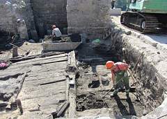 Another building with a history of six centuries was found during excavations on Zamkovya Hill (+ video)