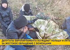 Депутаты Европарламента осуждают Польшу за жестокое обращение с беженцами