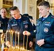 Единство духа и веры. Спасатели Гродненщины приняли участие в торжественной литургии накануне Дня народного единства