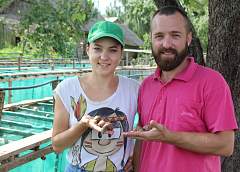 Молодая пара из Кореличского района занимается разведением улиток