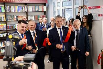 Абноўлены «Кніжны свет» адкрыў дзверы ў Лідзе ў Дзень беларускага пісьменства