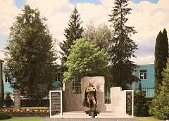 A monument to the outstanding French military and statesman Charles de Gaulle will soon appear in Shchuchin. In honor of the start of construction, the first stone was laid