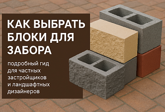 Как выбрать блоки для забора: подробное руководство для частных застройщиков и ландшафтных дизайнеров