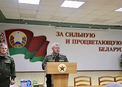 В военном комиссариате Гродненской области подвели итоги учебного года
