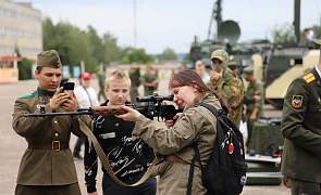 День основания полка связи в Гродно