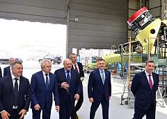 Александр Лукашенко посетил Иркутский авиационный завод. Предприятие нацелено на расширение кооперации с Беларусью