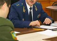 Генпрокурор Беларуси Александр Конюк провел прием граждан в штабе ЗОК