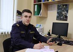 Гордость подразделения и семьи. Как милиционеру Олегу Чиричу удается безупречно выполнять служебные обязанности
