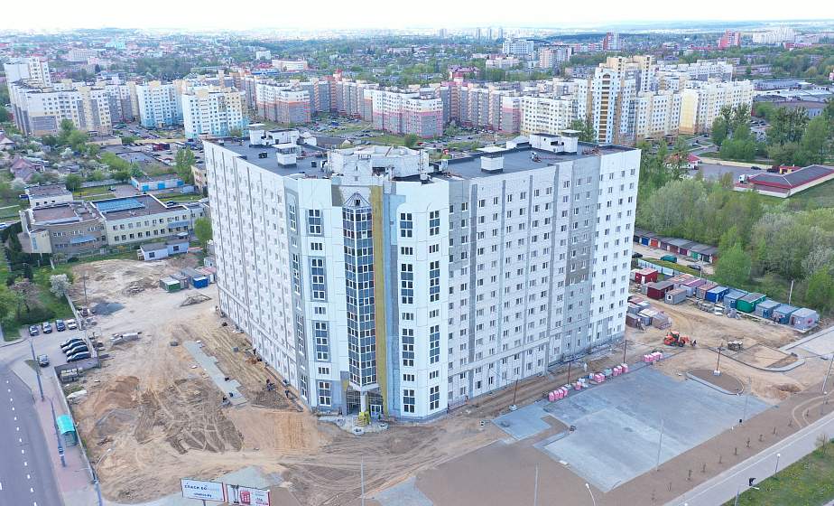 Дом для тысячи студентов. Как идет строительство общежития для студентов Купаловского университета