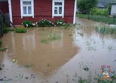 Подтопило населенные пункты в четырех районах Гродненской области