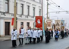 В Гродно прошло Пасхальное шествие 