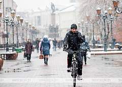Видеопрогноз. Мокрый снег с дождем и до +10°С ожидается в Беларуси на этой неделе
