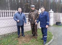 Сад Гродненского  дома-интерната для престарелых и инвалидов пополнился новыми деревьями