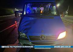 В Гродненском районе в результате аварии погибла женщина-пешеход