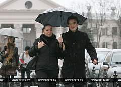Неустойчивая погода с дождями будет в Беларуси до конца недели