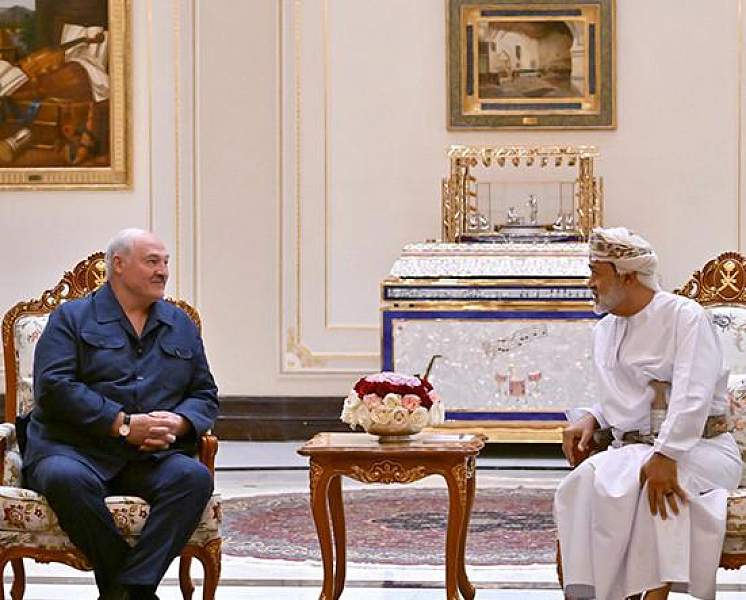 Александр Лукашенко 1 декабря провел встречу с Султаном Омана Хайсамом бен Тареком Аль Саидом