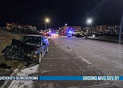 В Слониме произошло ДТП. Пострадал пассажир