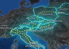 On the way from Rome to Minsk.  12 torchbearers will carry“Flame of Peace”in Grodno