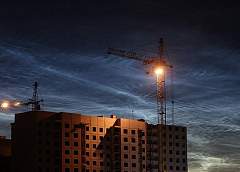 Серебристые облака можно было наблюдать в небе над Беларусью