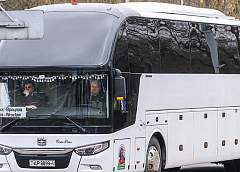 Коллапс автобусов на границе с Польшей сохраняется