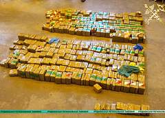 Около 300 килограммов гашиша пытались провезти через белорусско-польскую границу (+Видео)