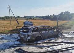 В Зельвенском районе в ДТП пострадал водитель легковушки