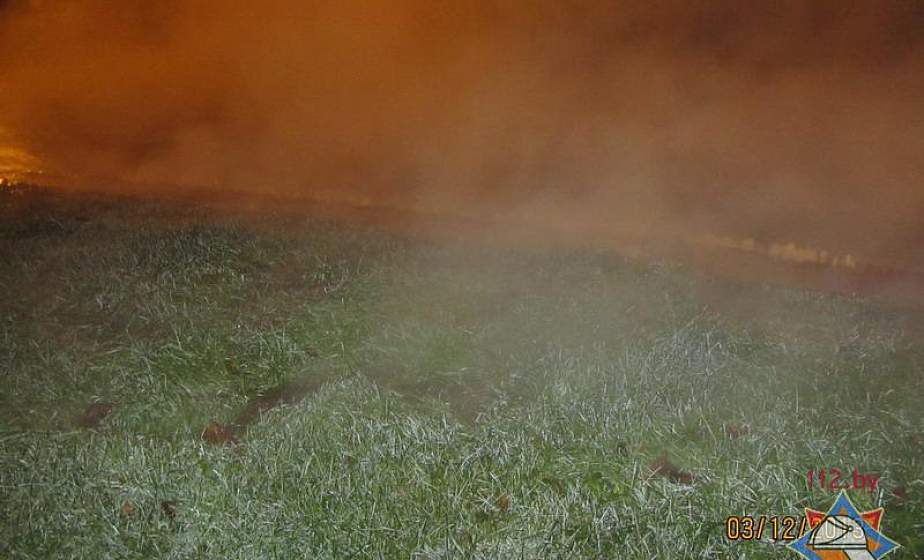 В Гродно на кольце Горького - БЛК прорвало теплотрассу