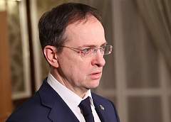 Мединский анонсировал заявление по итогам переговоров РФ и Украины через несколько часов