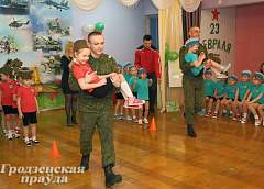 В Гродно ветераны посетили детский сад