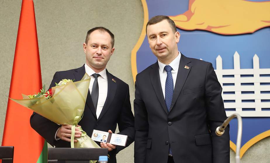 Коллективу администрации Октябрьского района г. Гродно представили нового руководителя