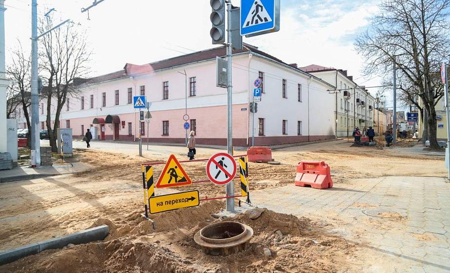 Большая Троицкая на реконструкции. Как сегодня выглядит улица? 