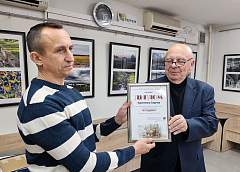 Дебютная фотовыставка Сергея Курятенко открылась в галерее народной студии фотоискусства «Гродно»