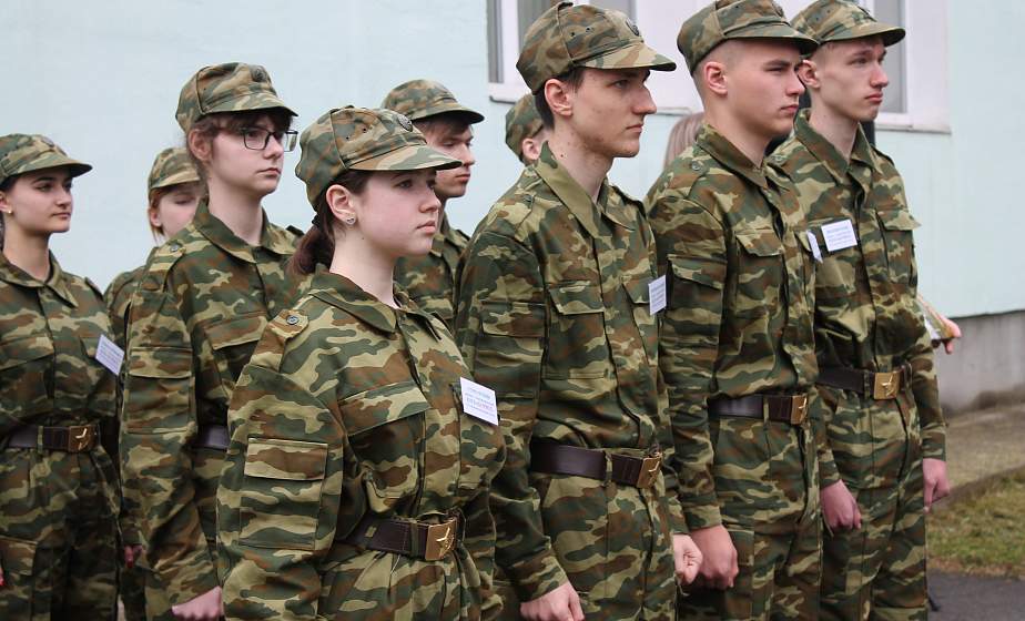 Областной этап военно-патриотической игры «Орленок» прошел на Гродненщине