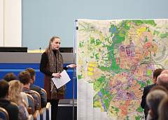 Новые микрорайоны, мосты, кольцевые развязки, продленные улицы. В горисполкоме прошло общественное обсуждение генплана Гродно до 2030 года 