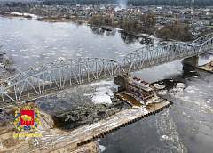 В Мостовском районе возводят новый мост через Неман