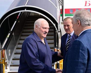 Александр Лукашенко прибыл с рабочим визитом в Россию