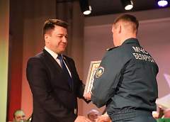 Признательность за вклад в безопасность региона. В День спасателя в Гродно прошло чествование лучших работников органов и подразделений по чрезвычайным ситуациям области  
