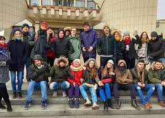 Студенческий международный форум собрал в ГрГУ имени Янки Купалы студентов из девяти стран 