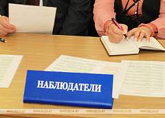 Почти 4,5 тыс. национальных наблюдателей аккредитовано на парламентских выборах в Беларуси