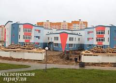 В Ольшанке завершается строительство детского сада (ФОТО)