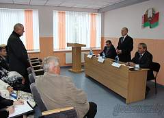 Председатель областного исполнительного комитета Владимир Кравцов встретился со слонимчанами