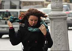 Усиление ветра до 15-18 м/с прогнозируется в Беларуси 24 октября