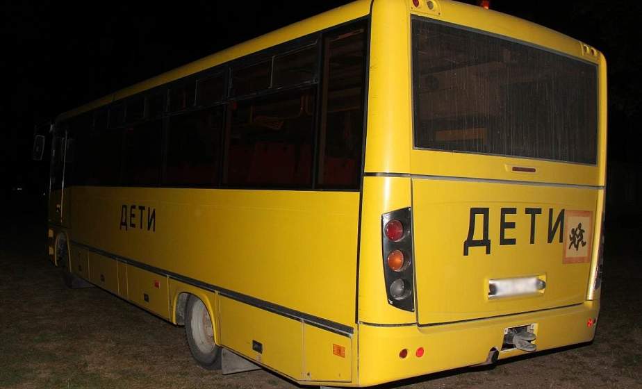 Под Дятлово мужчина под действием алкогольного опьянения "избил" школьный автобус Под Дятлово мужчина под действием алкогольного опьянения "избил" школьный автобус