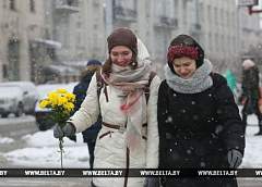 Дождь с мокрым снегом и до 6 градусов тепла ожидается в Беларуси 4 января