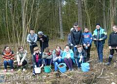 Юные лесоводы из Волковысского района заняли первое место в Международной олимпиаде по посадке деревьев «ENO Treelympics 2016»