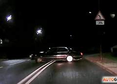  В шаге от ДТП. При попытке дрифта на BMW в Гродно что-то пошло не так